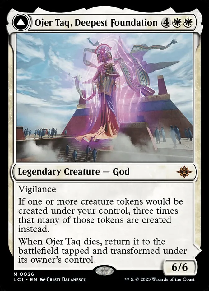 Ojer Taq, Deepest Foundation // Temple of Civilization Front Face