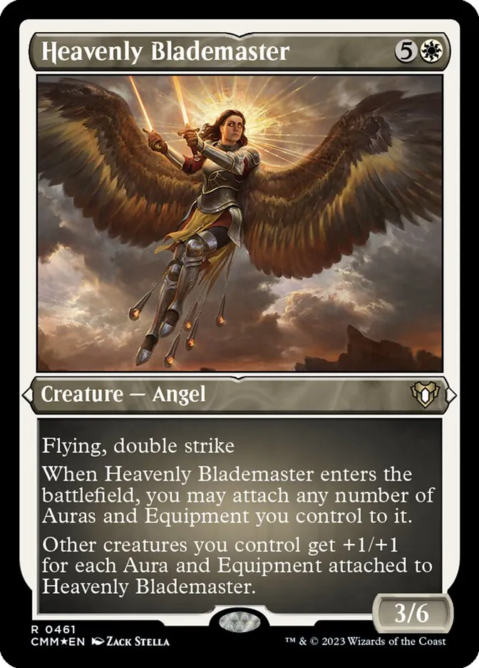 Heavenly Blademaster Front Face