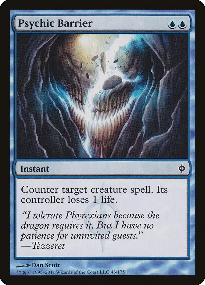 Psychic Barrier Front Face
