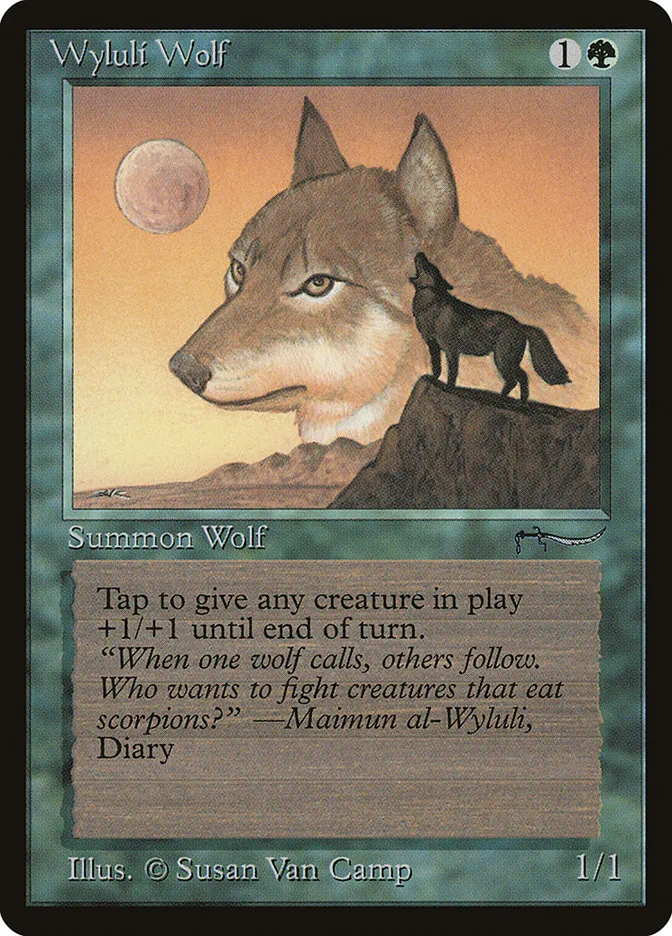 Wyluli Wolf Front Face