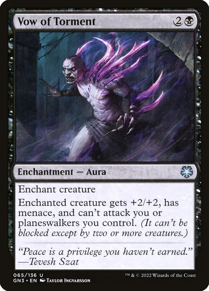 Vow of Torment Front Face