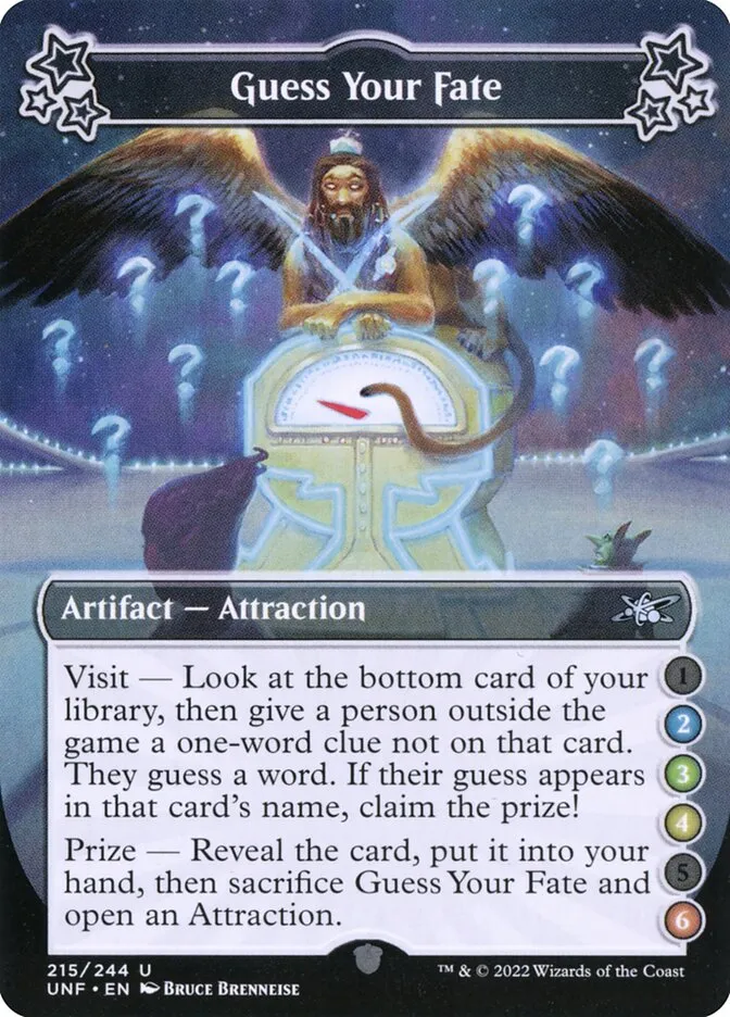 Guess Your Fate Front Face
