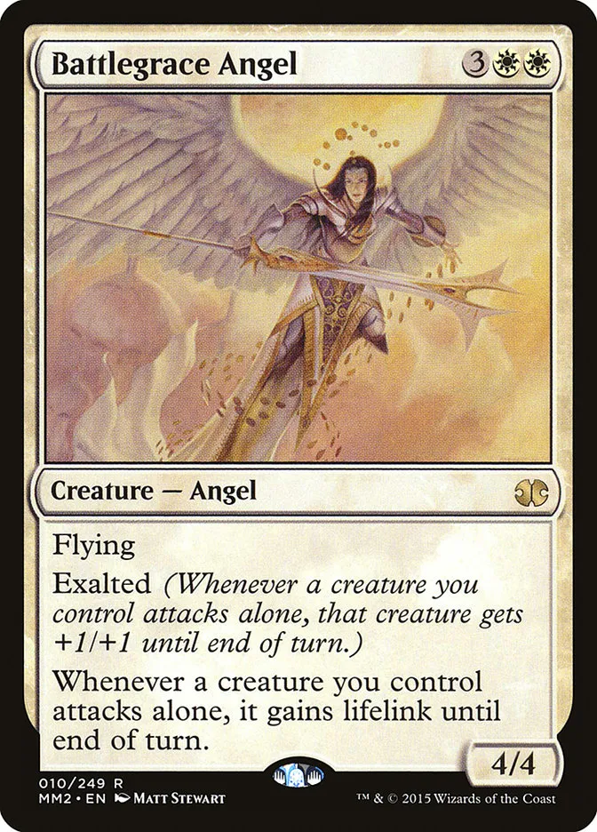 Battlegrace Angel Front Face