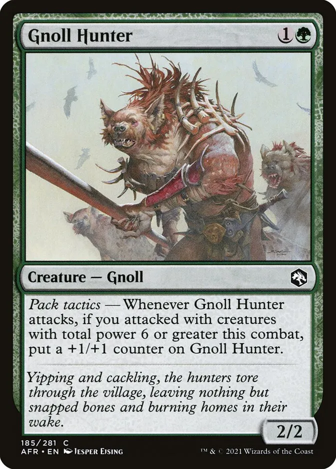 Gnoll Hunter Front Face