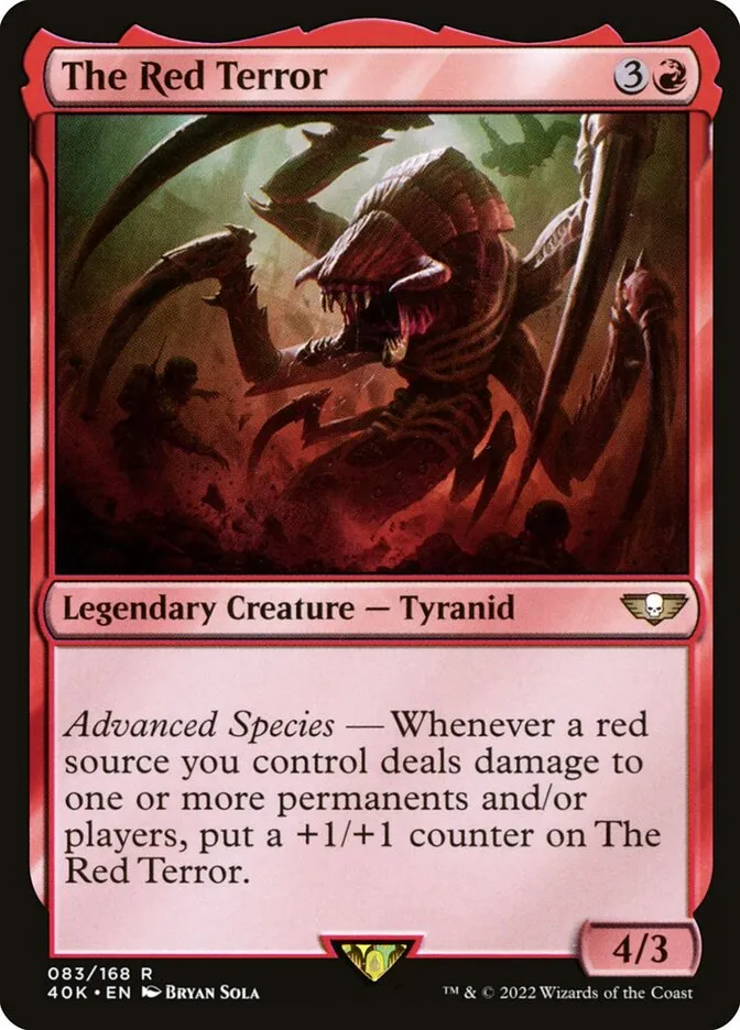 The Red Terror Front Face