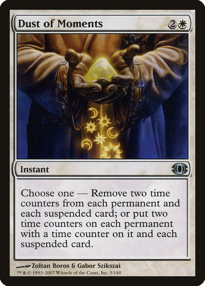 Dust of Moments Front Face
