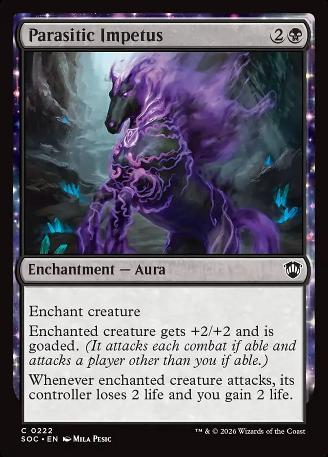 Parasitic Impetus Front Face