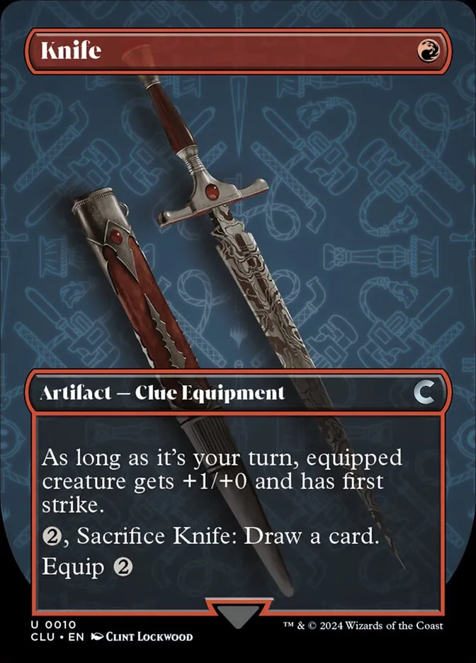 Knife Front Face