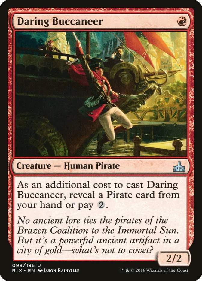 Daring Buccaneer Front Face