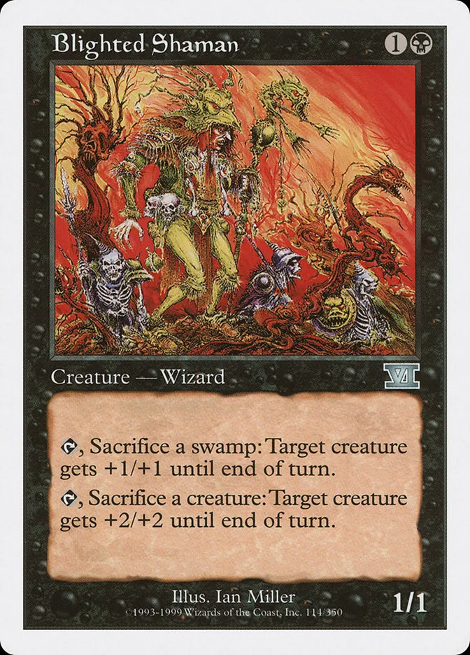 Blighted Shaman Front Face