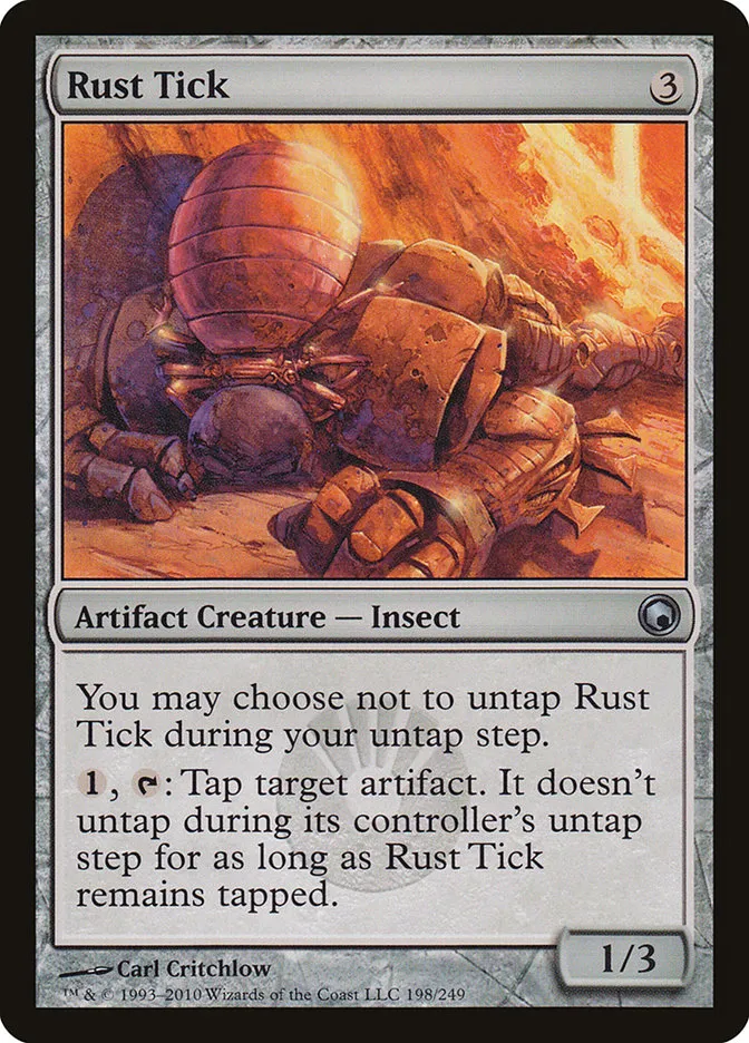 Rust Tick Front Face