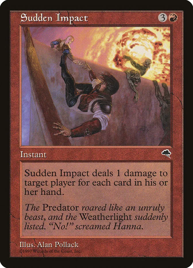 Sudden Impact Front Face
