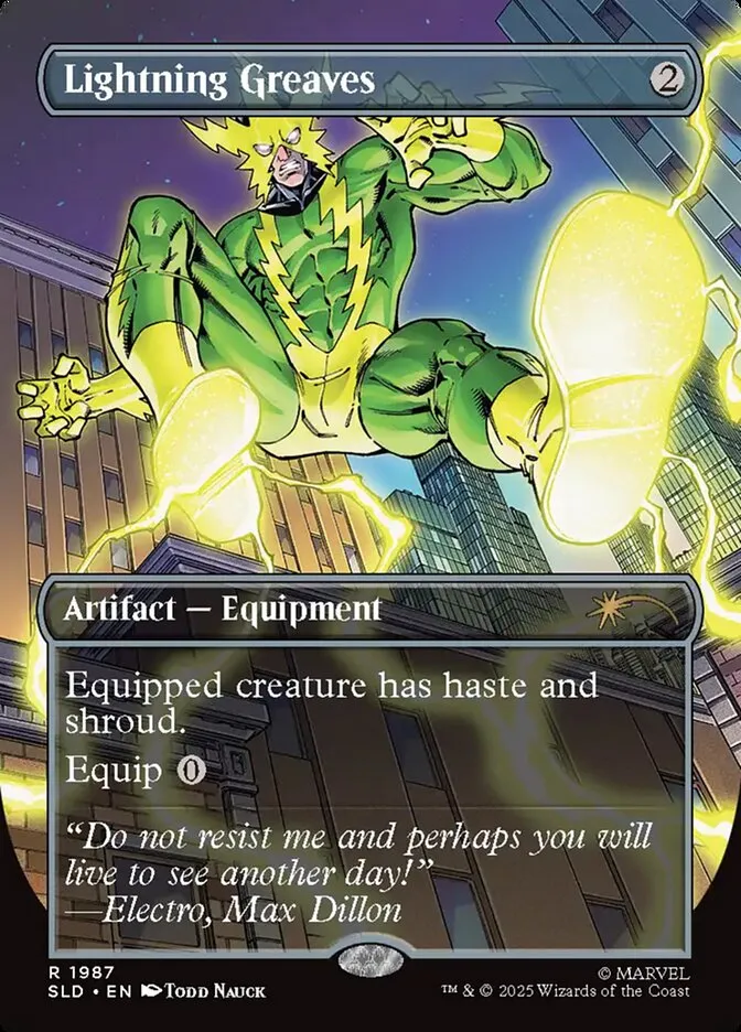 Lightning Greaves