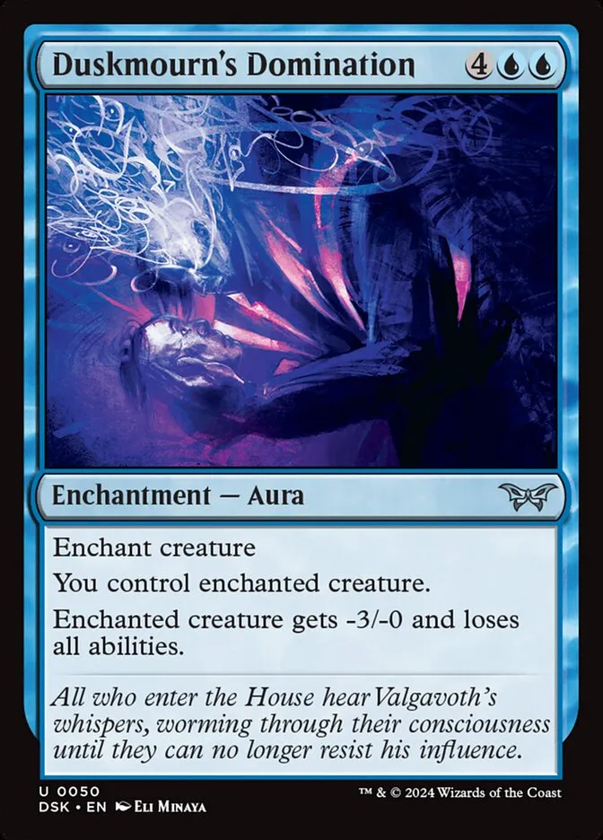 Duskmourn's Domination Front Face