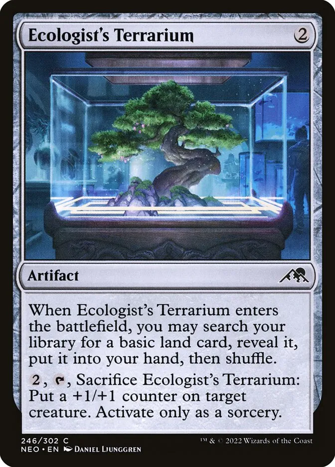 Ecologist's Terrarium Front Face