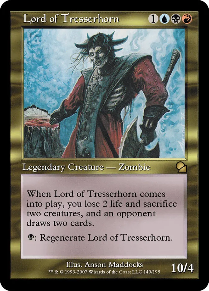 Lord of Tresserhorn Front Face