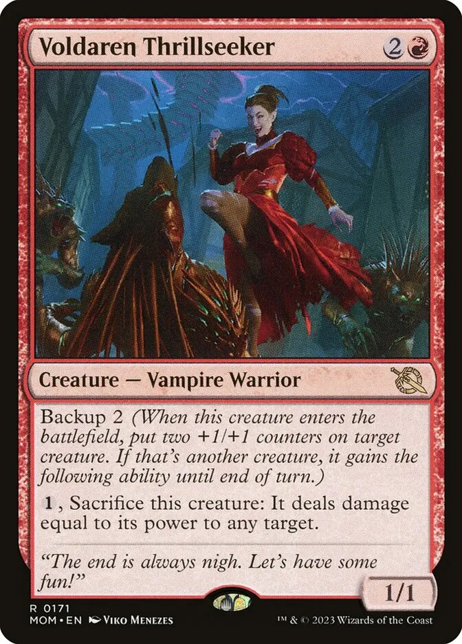 Voldaren Thrillseeker Front Face