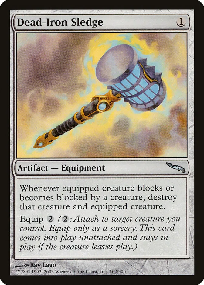 Dead-Iron Sledge Front Face