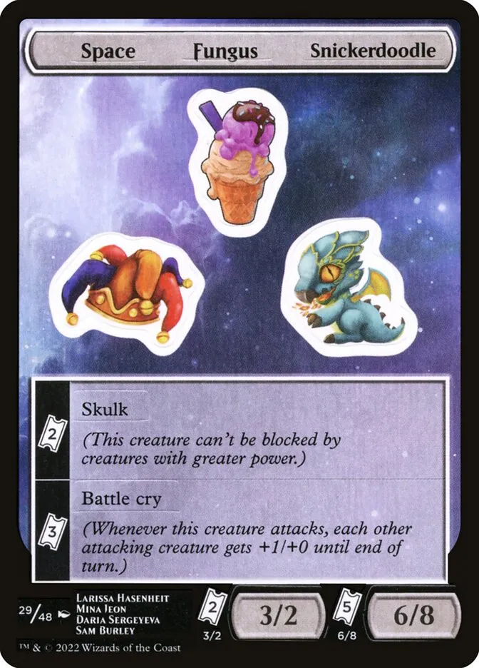 Space Fungus Snickerdoodle Front Face