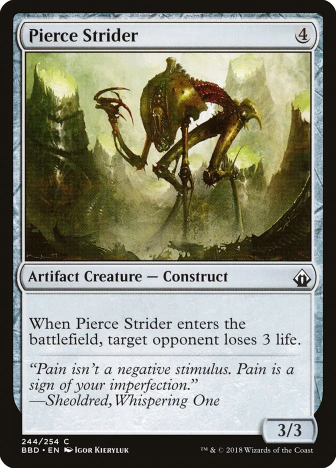 Pierce Strider Front Face