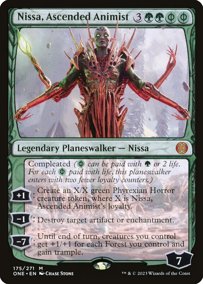 Nissa, Ascended Animist Front Face