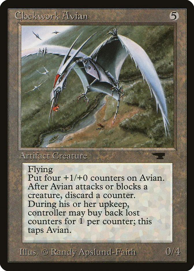 Clockwork Avian Front Face