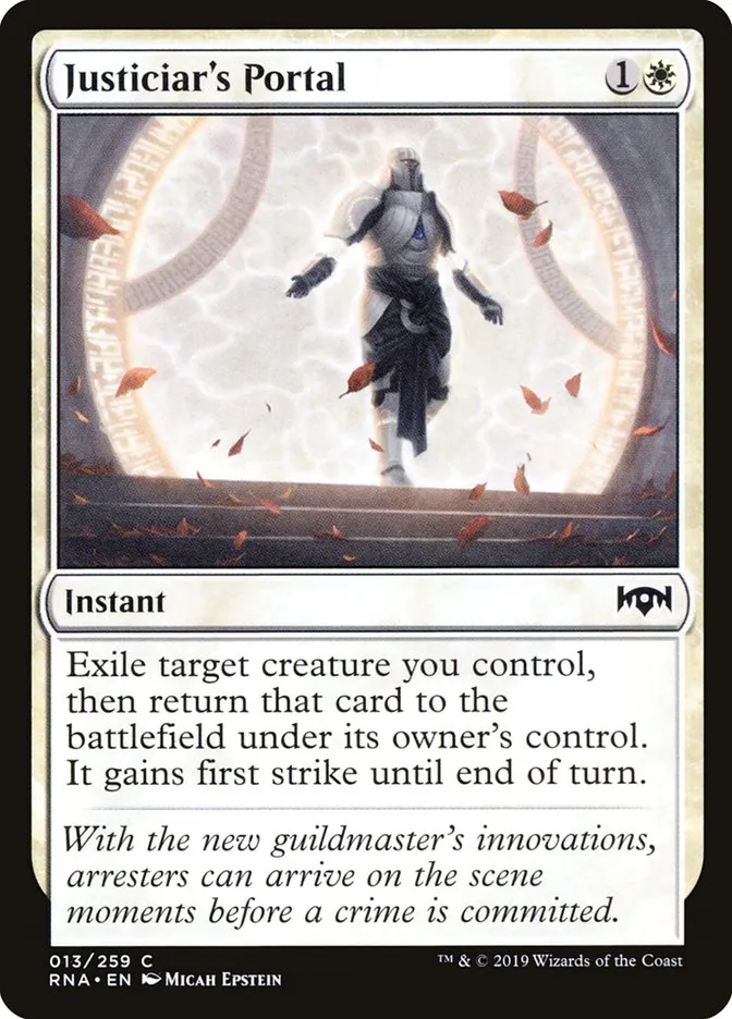 Justiciar's Portal Front Face