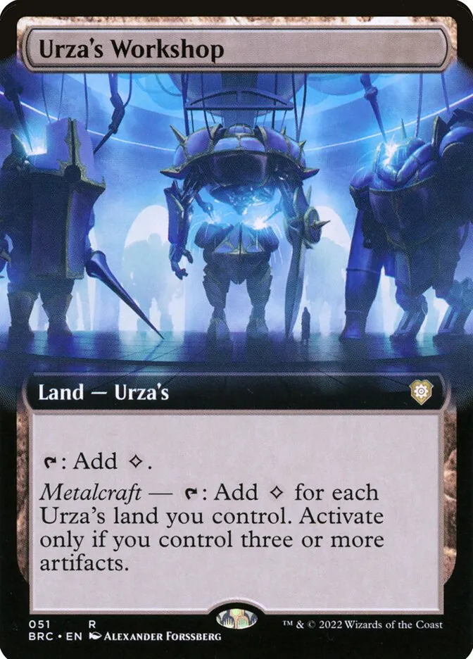 Urza's Workshop Front Face
