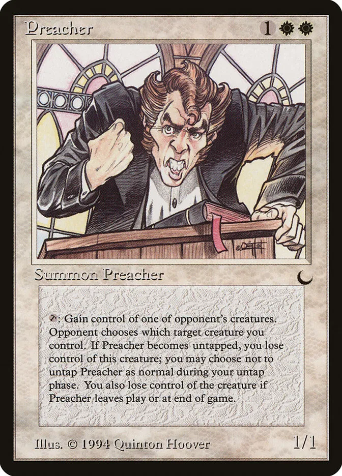 Preacher Front Face