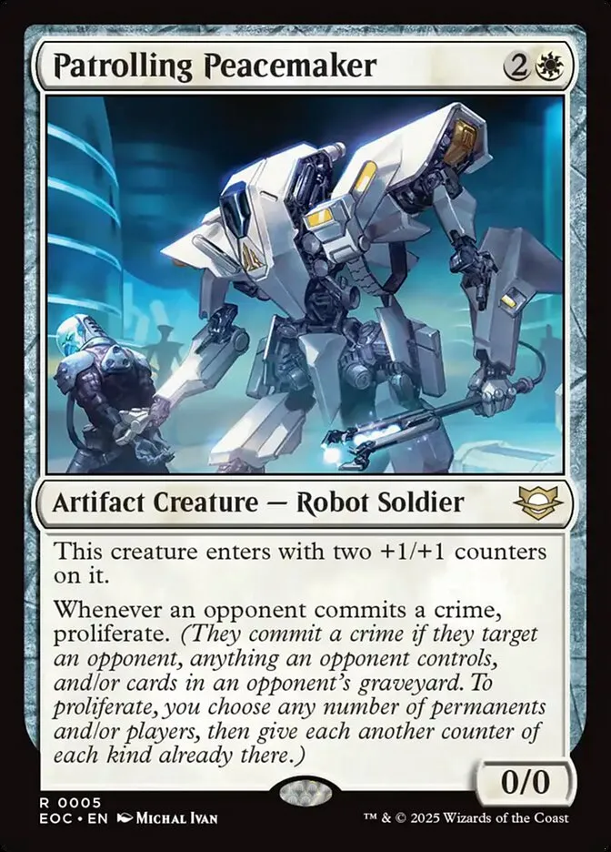 Patrolling Peacemaker