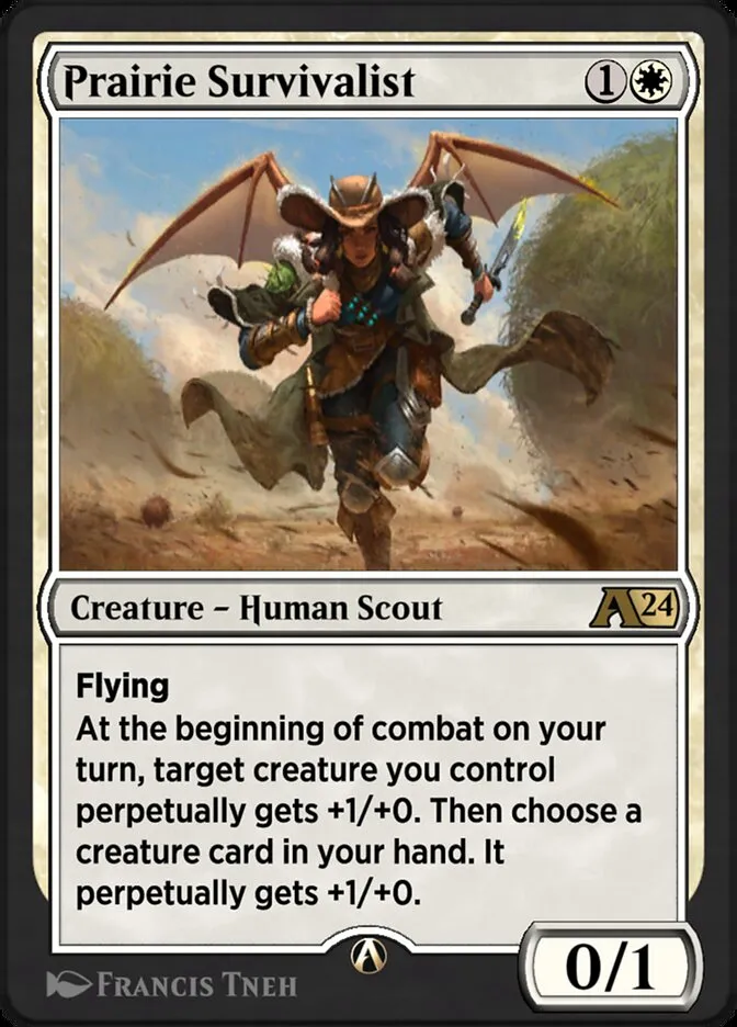 Prairie Survivalist Front Face