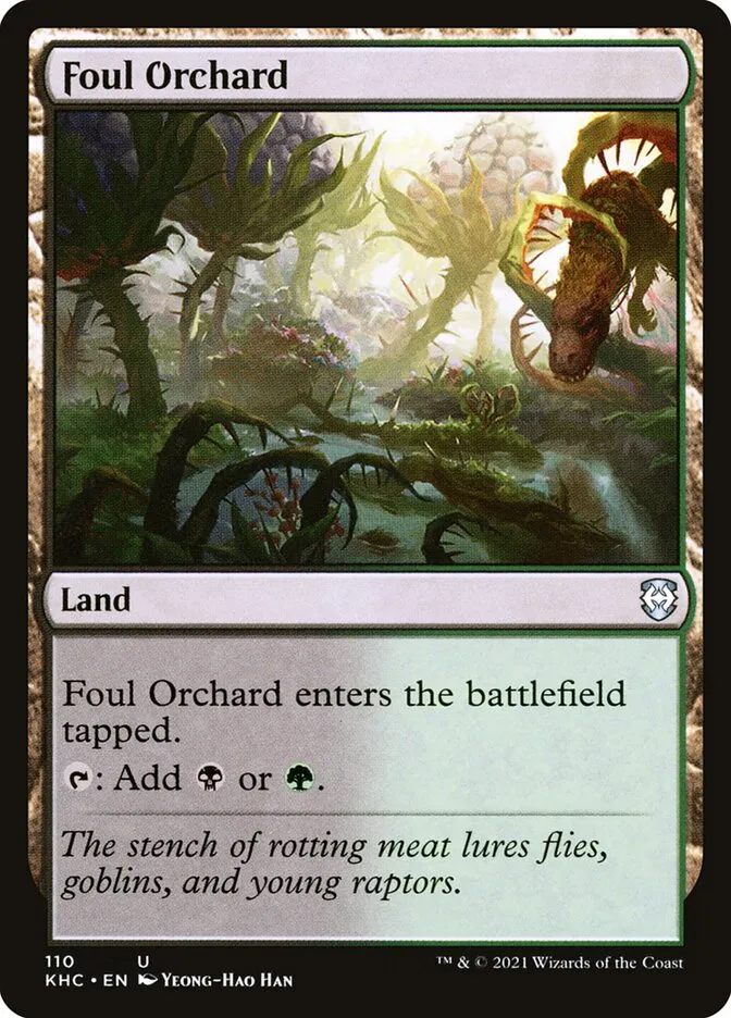 Foul Orchard Front Face
