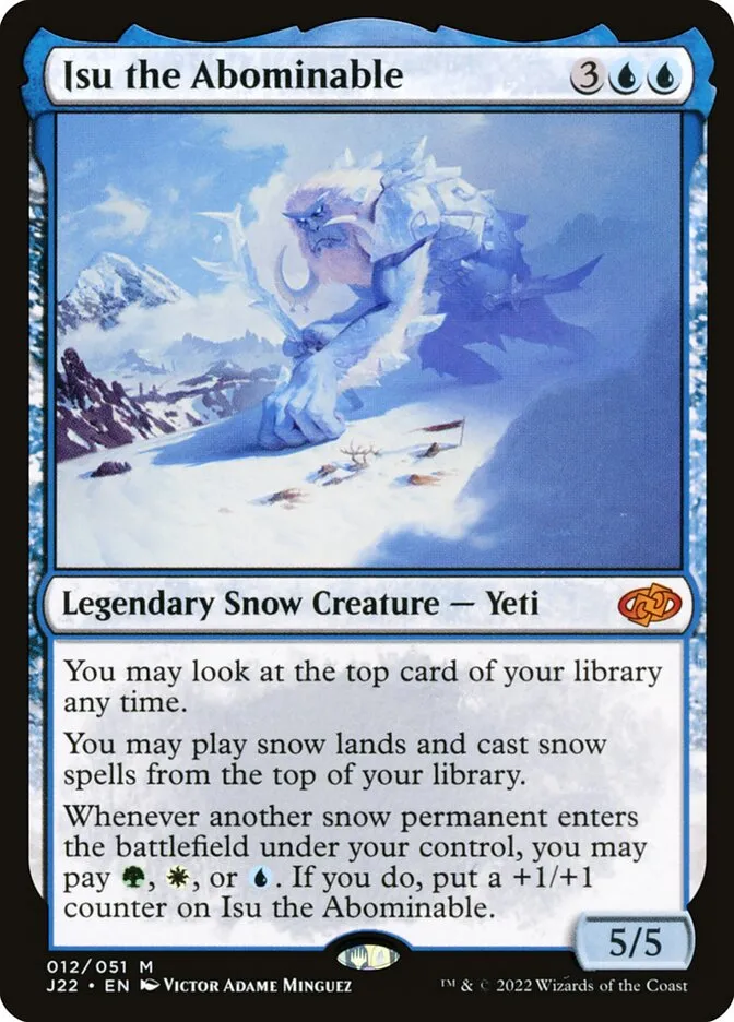 Isu the Abominable Front Face