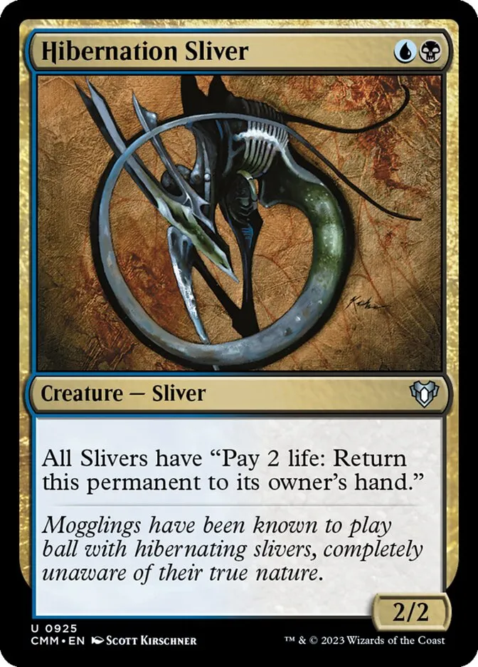 Hibernation Sliver Front Face