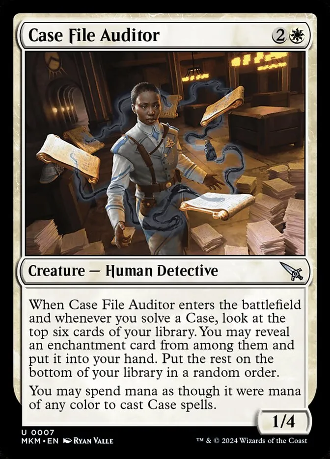 Case File Auditor Front Face
