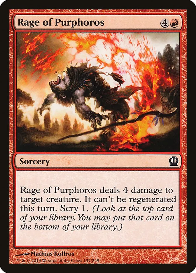 Rage of Purphoros Front Face