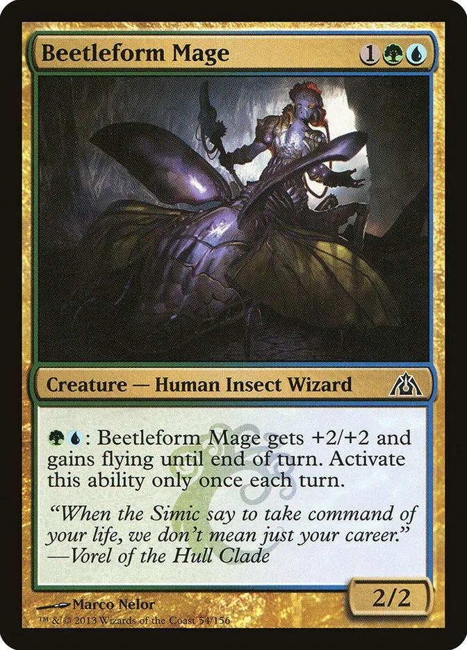 Beetleform Mage Front Face