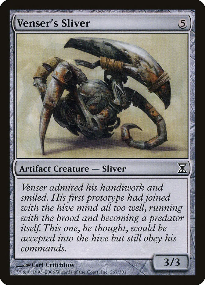 Venser's Sliver Front Face