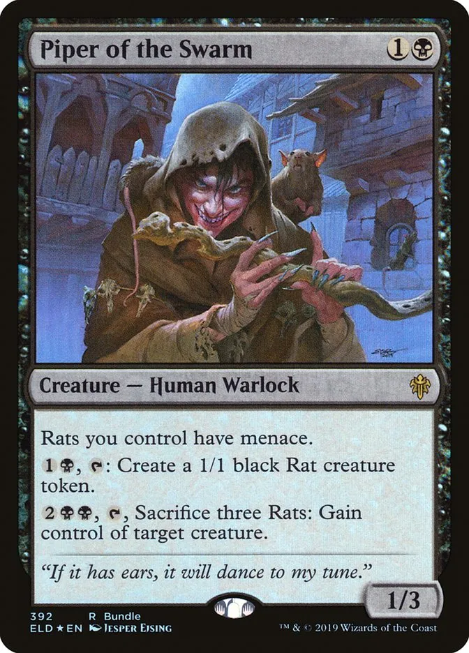 Piper of the Swarm Front Face