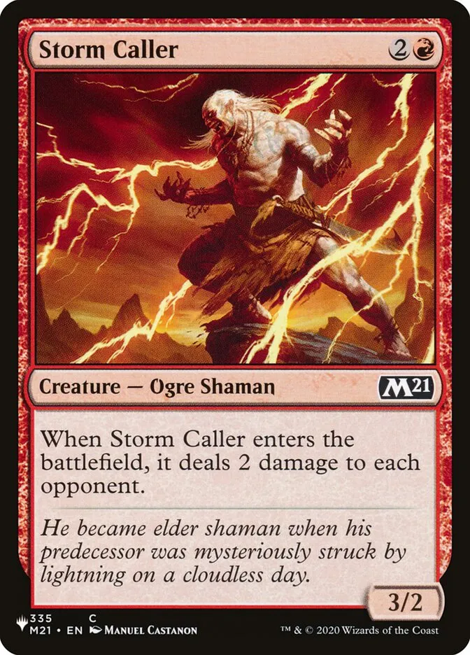 Storm Caller Front Face