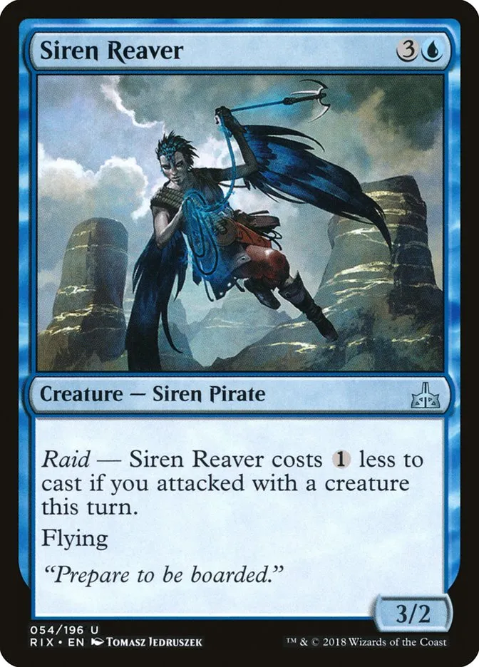 Siren Reaver Front Face