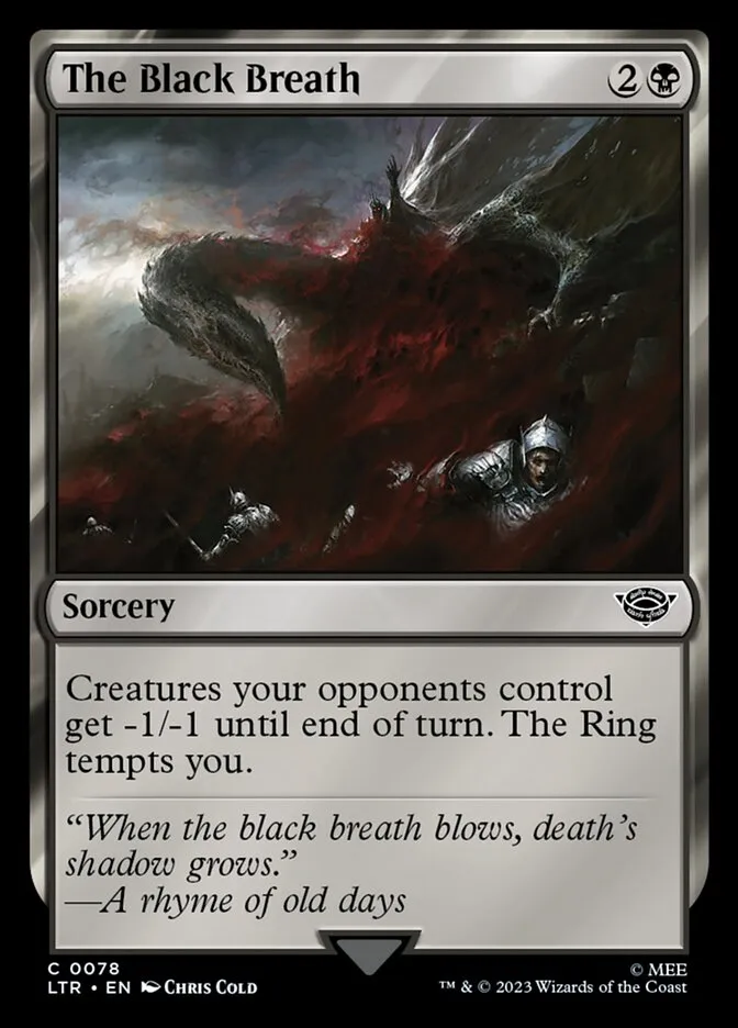 The Black Breath Front Face