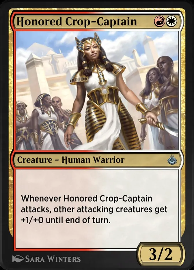 Honored Crop-Captain Front Face
