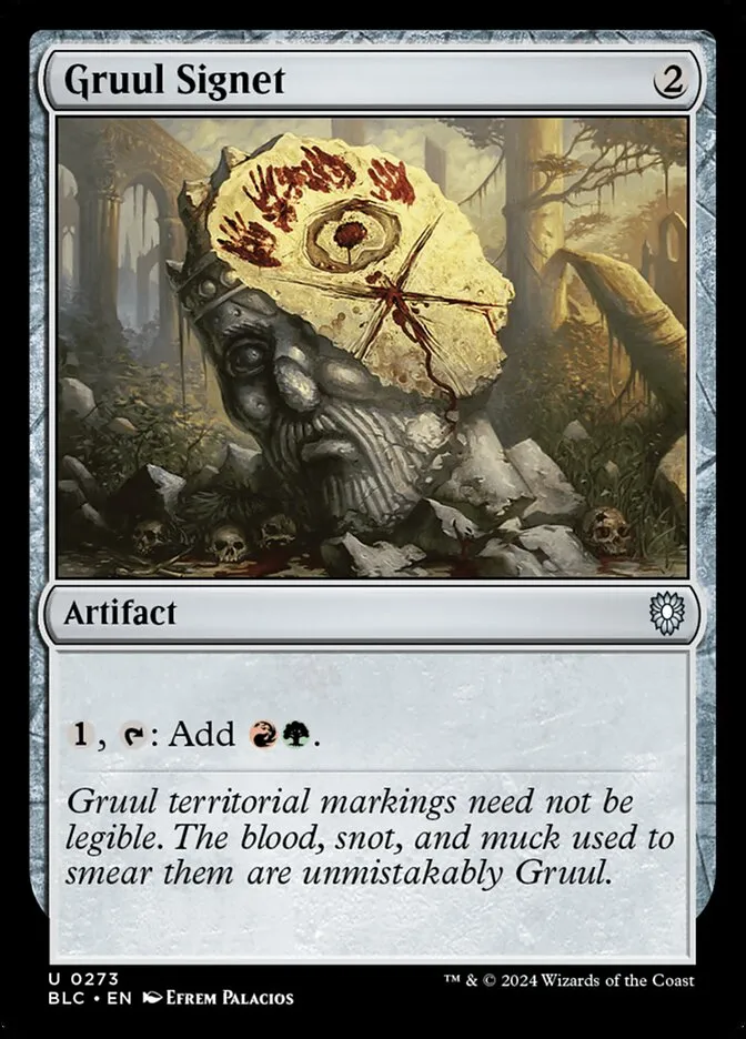 Gruul Signet Front Face