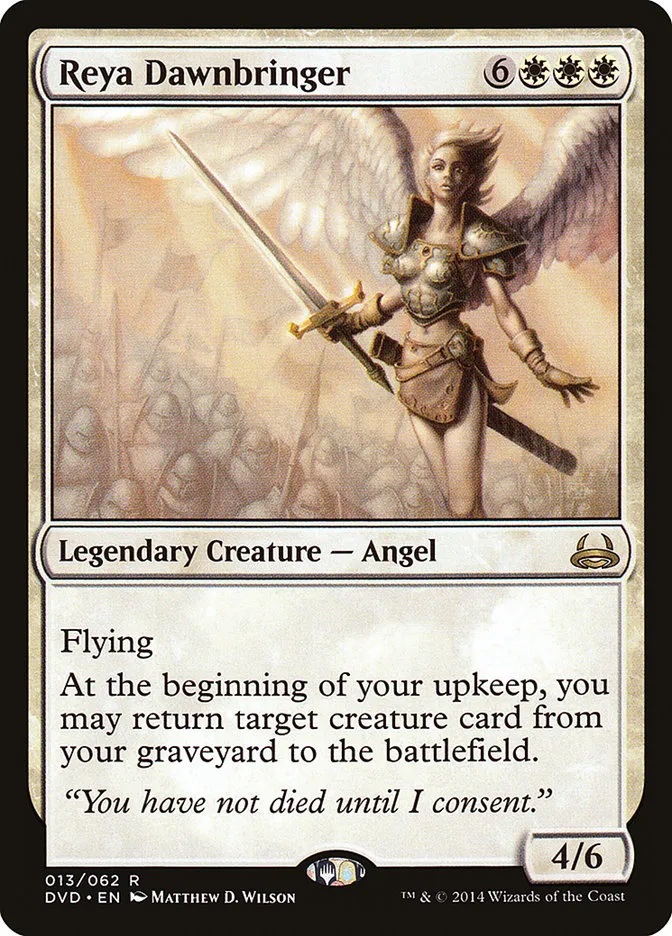 Reya Dawnbringer Front Face