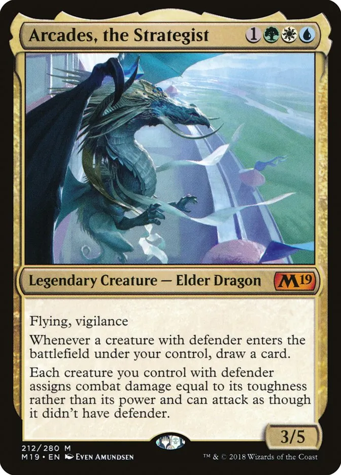 Arcades, the Strategist Front Face