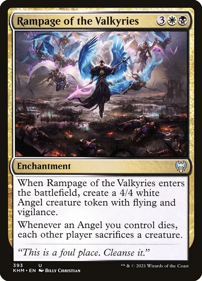 Rampage of the Valkyries Front Face