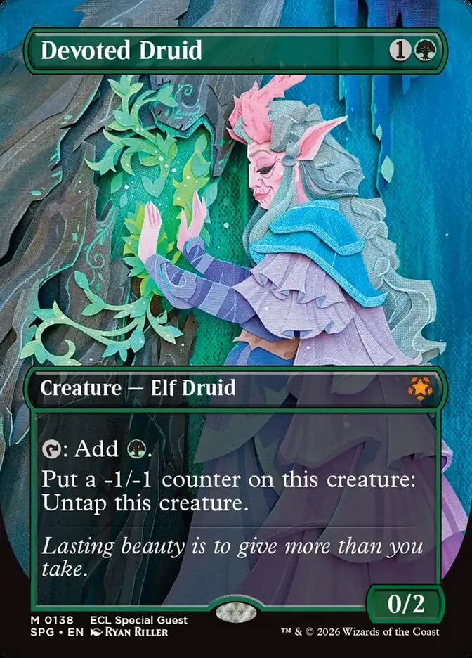 Devoted Druid Front Face