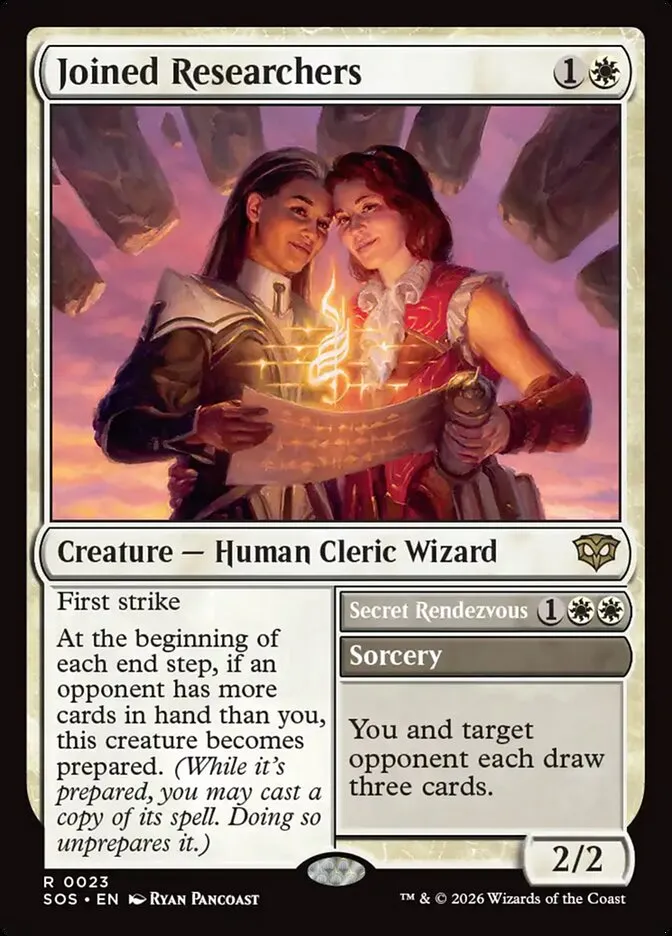Joined Researchers // Secret Rendezvous Front Face