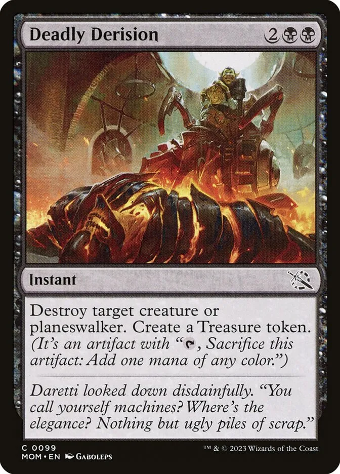 Deadly Derision Front Face